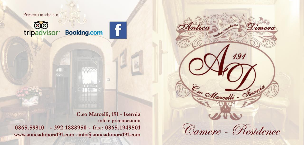 Antica Dimora 191 Hotel Isernia Exterior foto